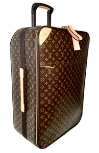 Louis Vuitton Pegase Suitcase Bag Monogram Luggage + Garment Bag 🎊