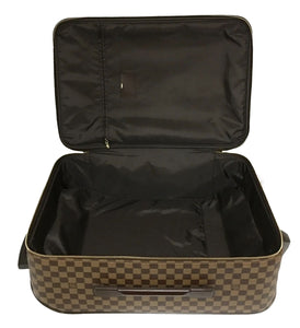 Louis Vuitton Pegase 55 Rolling Carry Suitcase Bag Damier Ebene w/ COA