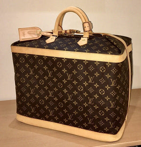 Louis Vuitton Cruiser Tote Monogram Bag w/Dust Cover Tag Lock Strap COA