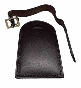 Louis Vuitton Name Tag w/ HH Goldtone Stamped Damier Ebene