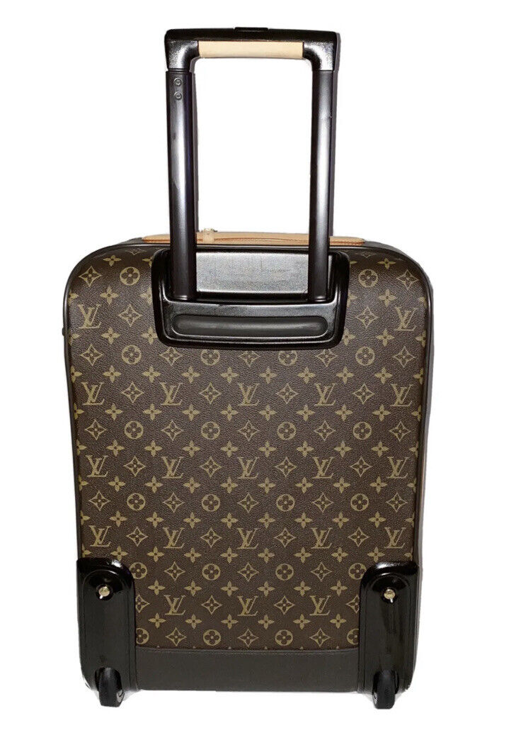 Louis Vuitton Business 55 Pegase Rolling Suitcase w/ Garment Bag + COA