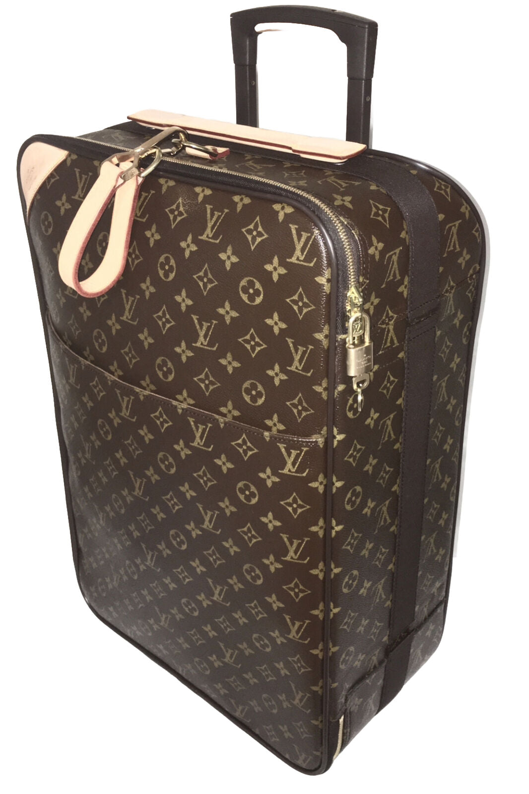 Louis Vuitton Pegase 55 Timeless Carry-on Suitcase Bag w/ Tag Garment Bag 💝