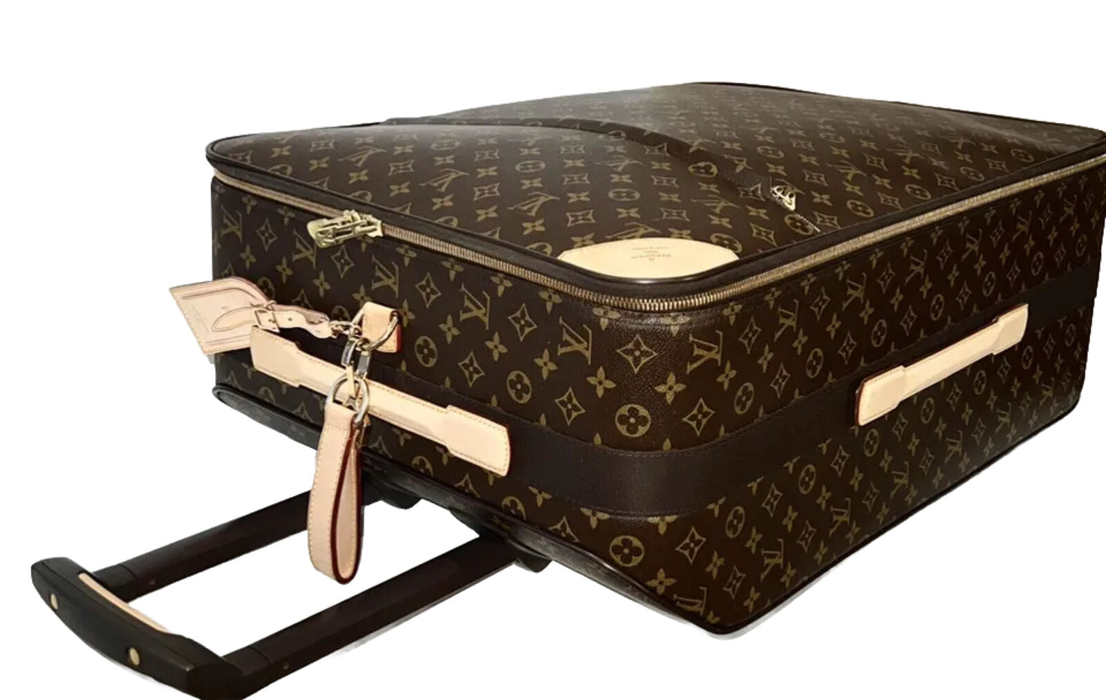 Louis Vuitton Pegase Suitcase Bag Monogram Luggage + Garment Bag 🎊