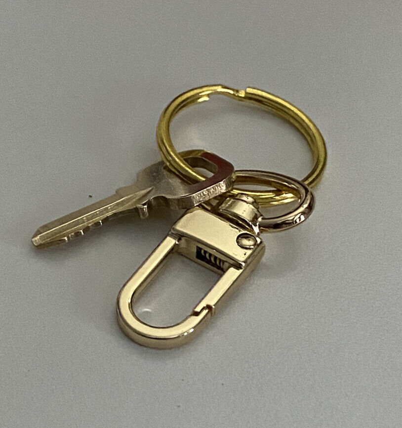 Louis Vuitton Key 305 Brass Goldtone w/ Swivel Ring Clasp