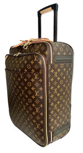 Louis Vuitton Business 55 Pegase Rolling Suitcase w/ Garment Bag + COA