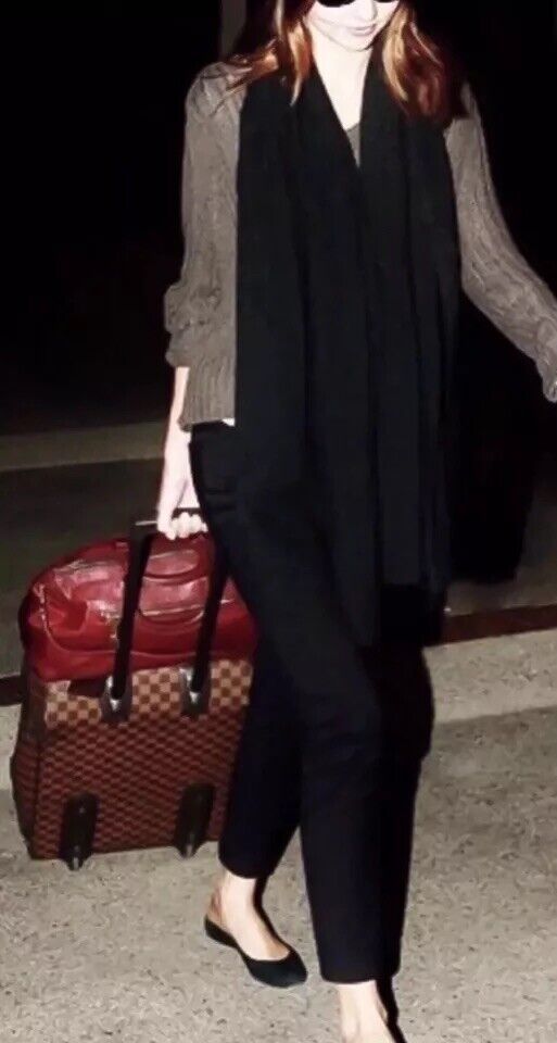 Louis Vuitton Pegase Damier Ebene Rolling Suitcase Bag Carry Garment Hanger 🍁