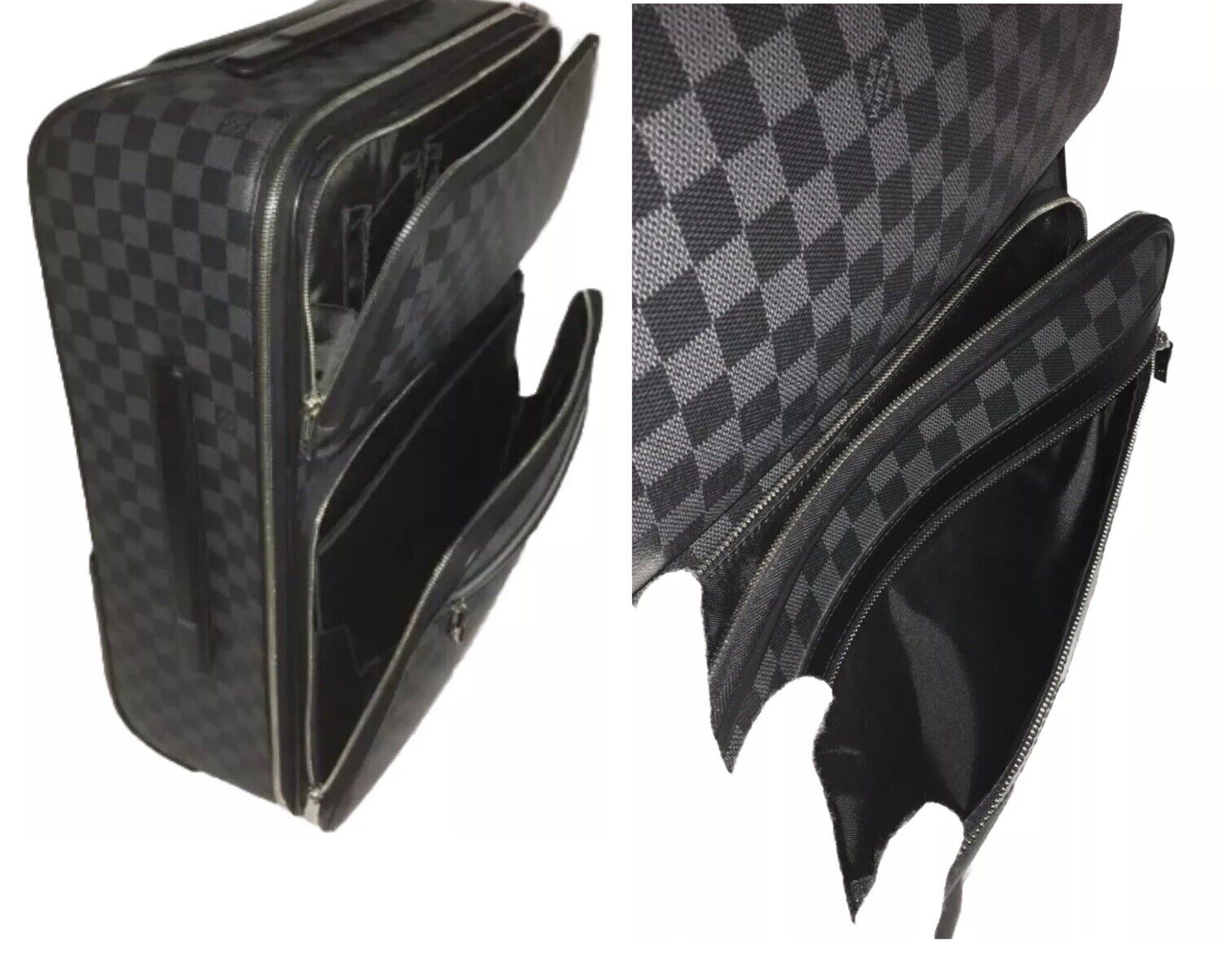 Louis Vuitton Pegase Graphite Business Suitcase Unisex+ Cover Jacket Sleeve