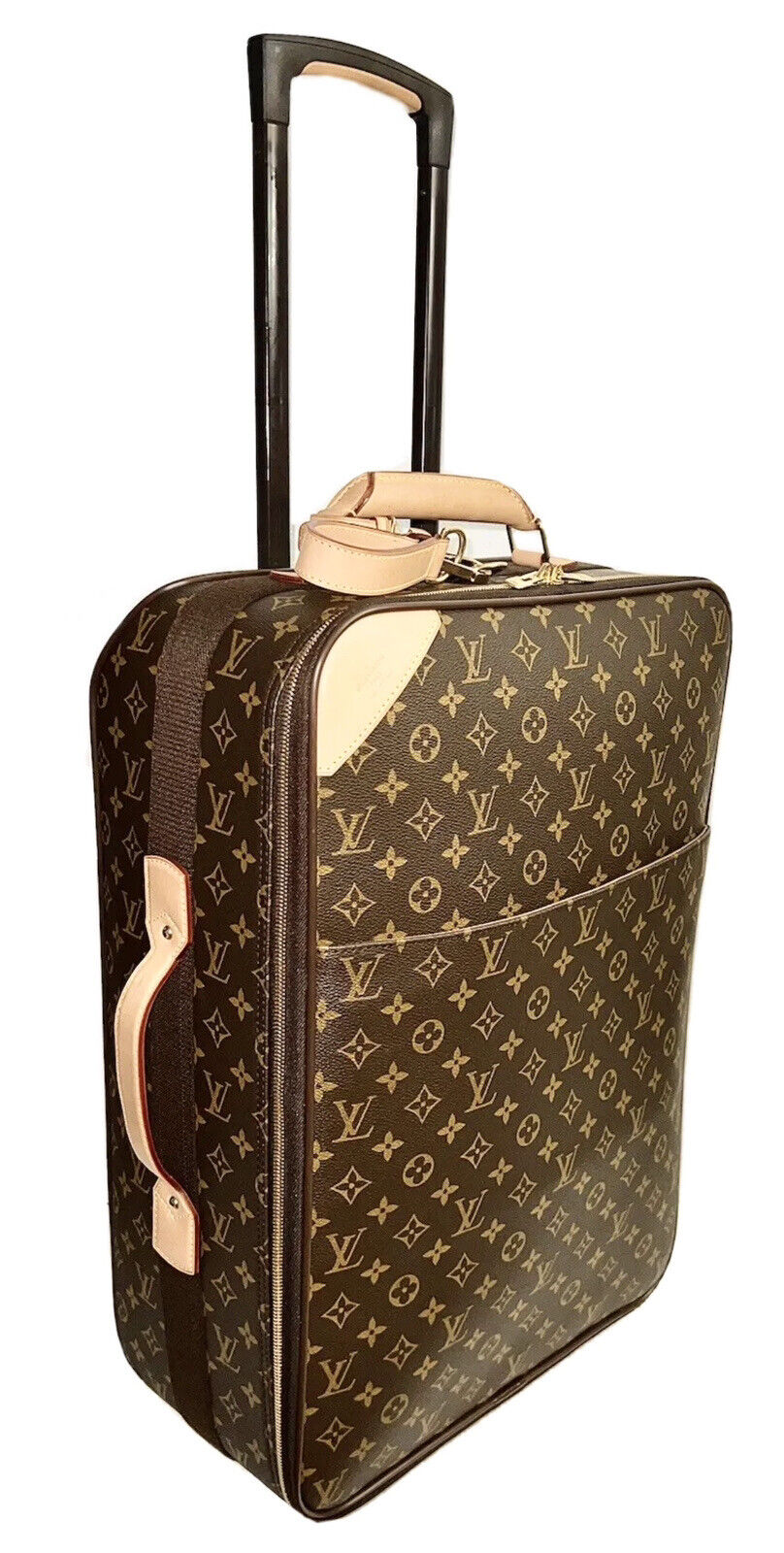 Louis Vuitton Pegase Monogram Suitcase 55 Classic Bag w/ Dust-bag & COA