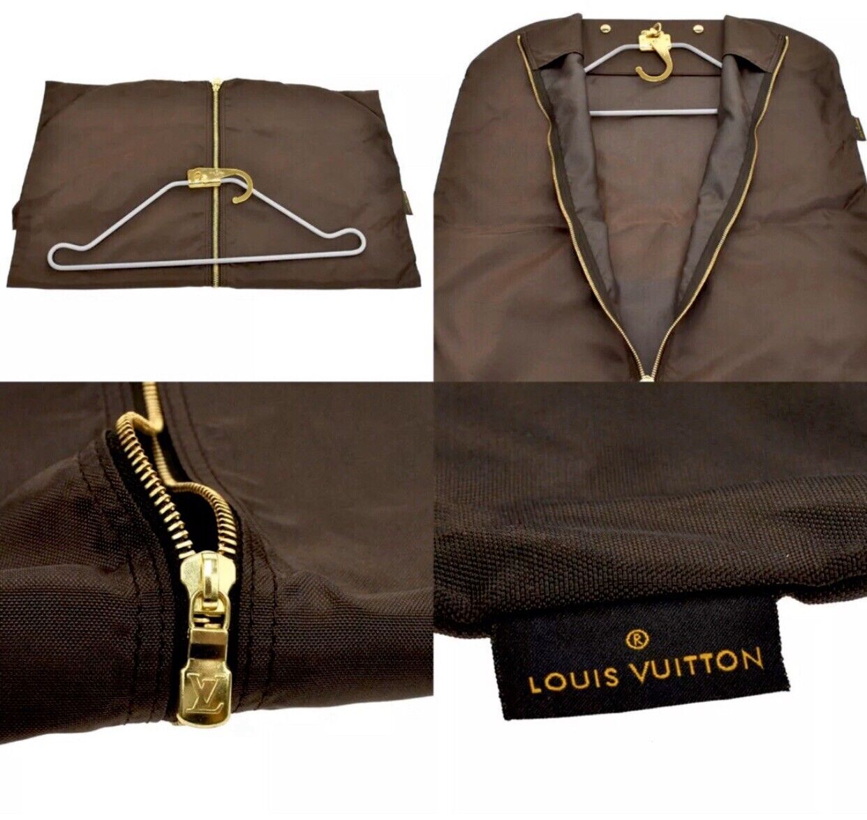 Louis Vuitton Garment Bag & Hanger Only! “DARK BROWN”  - 1 pc