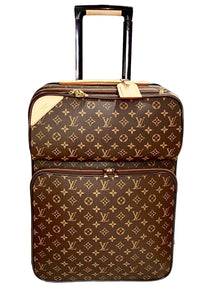 Louis Vuitton Pegase Carryon Suitcase Bag w/ Garment / Dust-bag + COA 💜