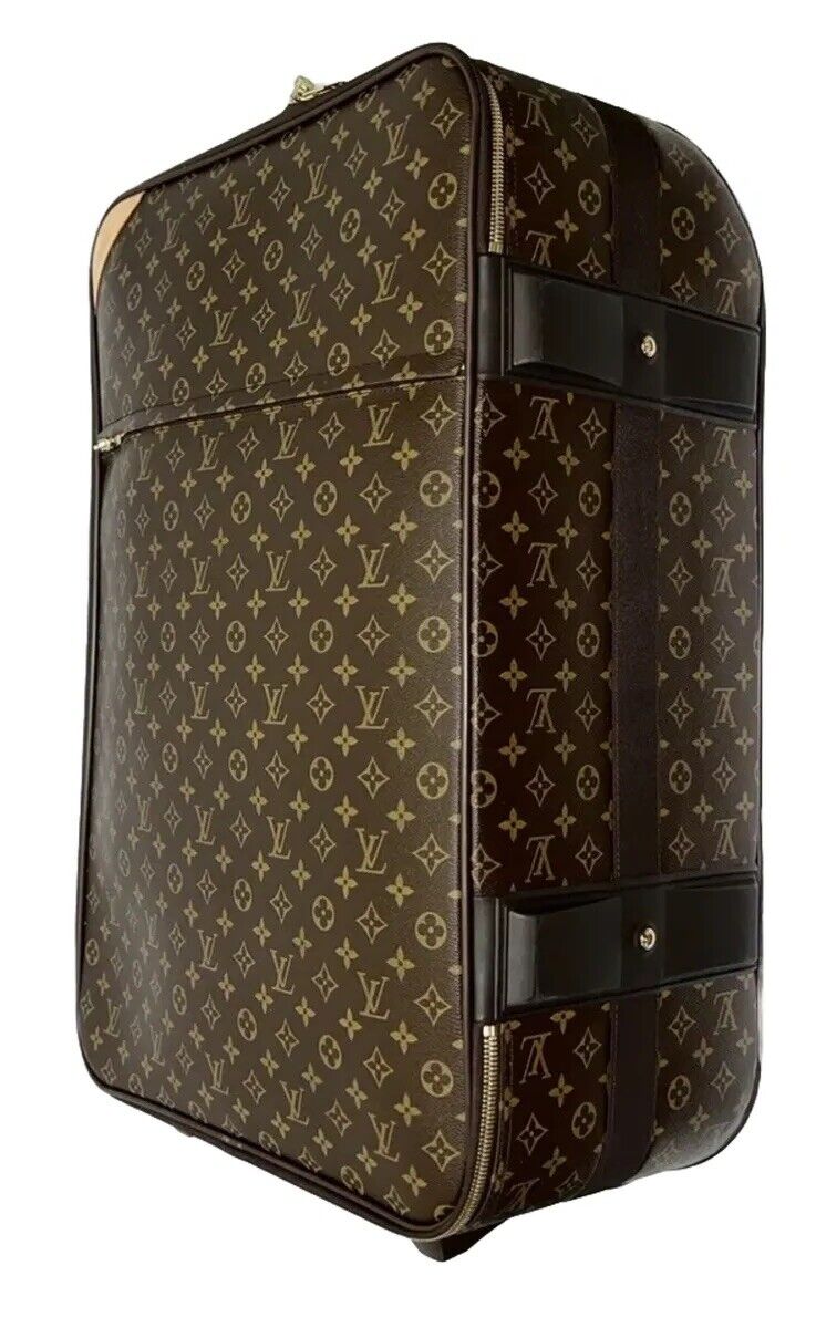Louis Vuitton Pegase Suitcase Bag Monogram Luggage + Garment Bag 🎊