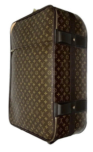 Louis Vuitton Pegase Suitcase Bag Monogram Luggage + Garment Bag 🎊