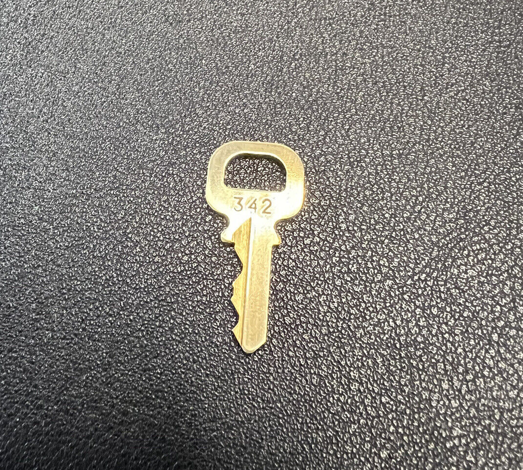 Louis Vuitton Key # 342 Brass Goldtone Genuine