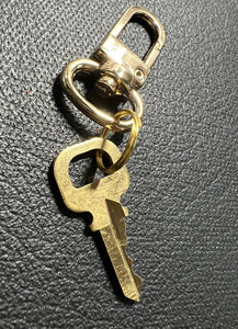 Louis Vuitton Key 307 Goldtone - Series #300 AUTHENTIC