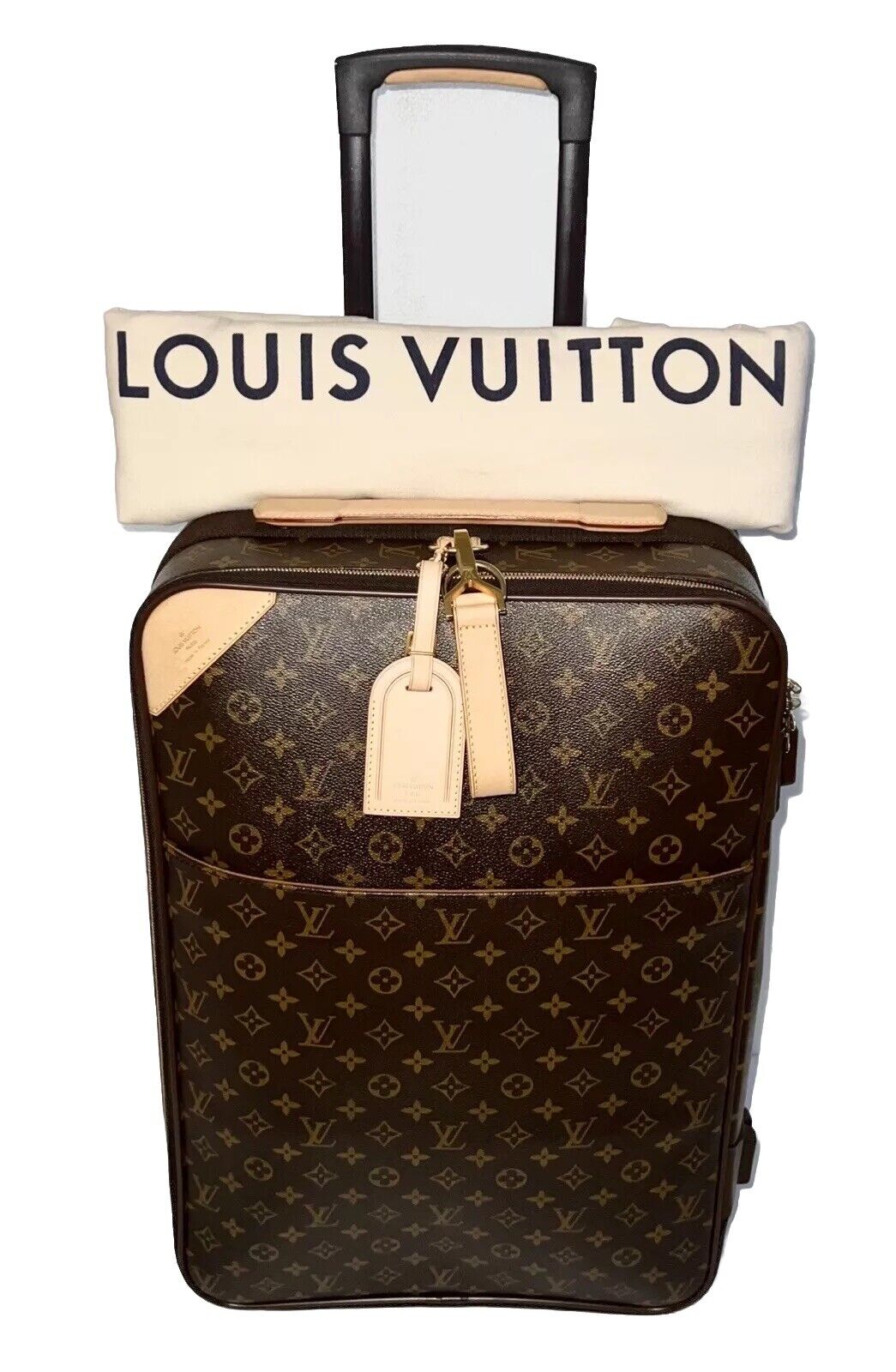 Louis Vuitton Pegase 55 Timeless Suitcase Bag w/ COA ⭐️