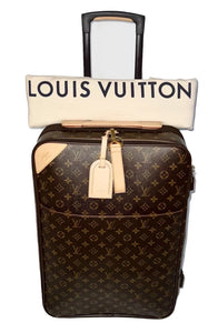 Louis Vuitton Pegase 55 Timeless Suitcase Bag w/ COA ⭐️