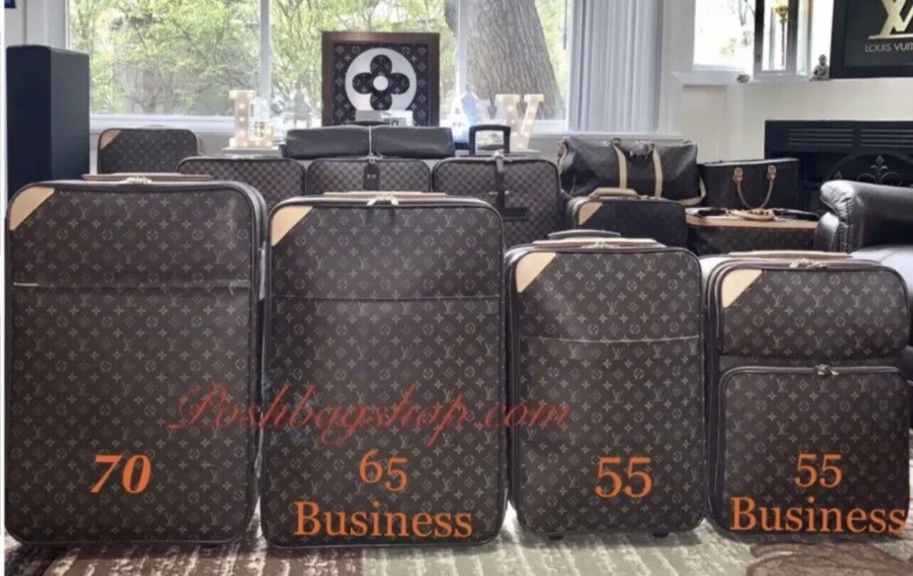 Louis Vuitton Pegase 55 Timeless Carry-on Suitcase Bag w/ Tag Garment Bag 💝