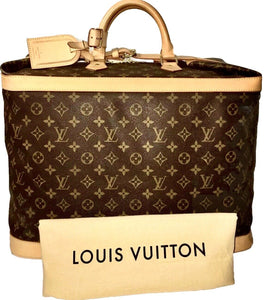 Louis Vuitton Cruiser Tote Monogram Bag w/Dust Cover Tag Lock Strap COA