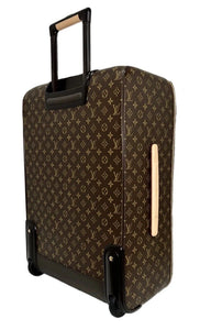 Louis Vuitton Pegase 65 Classic Monogram Bag Luggage w/ Garment Hanger COA