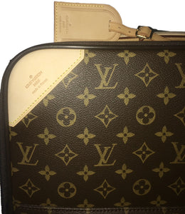 Louis Vuitton Pegase Classic Monogram Suitcase + Garment Hanger & COA