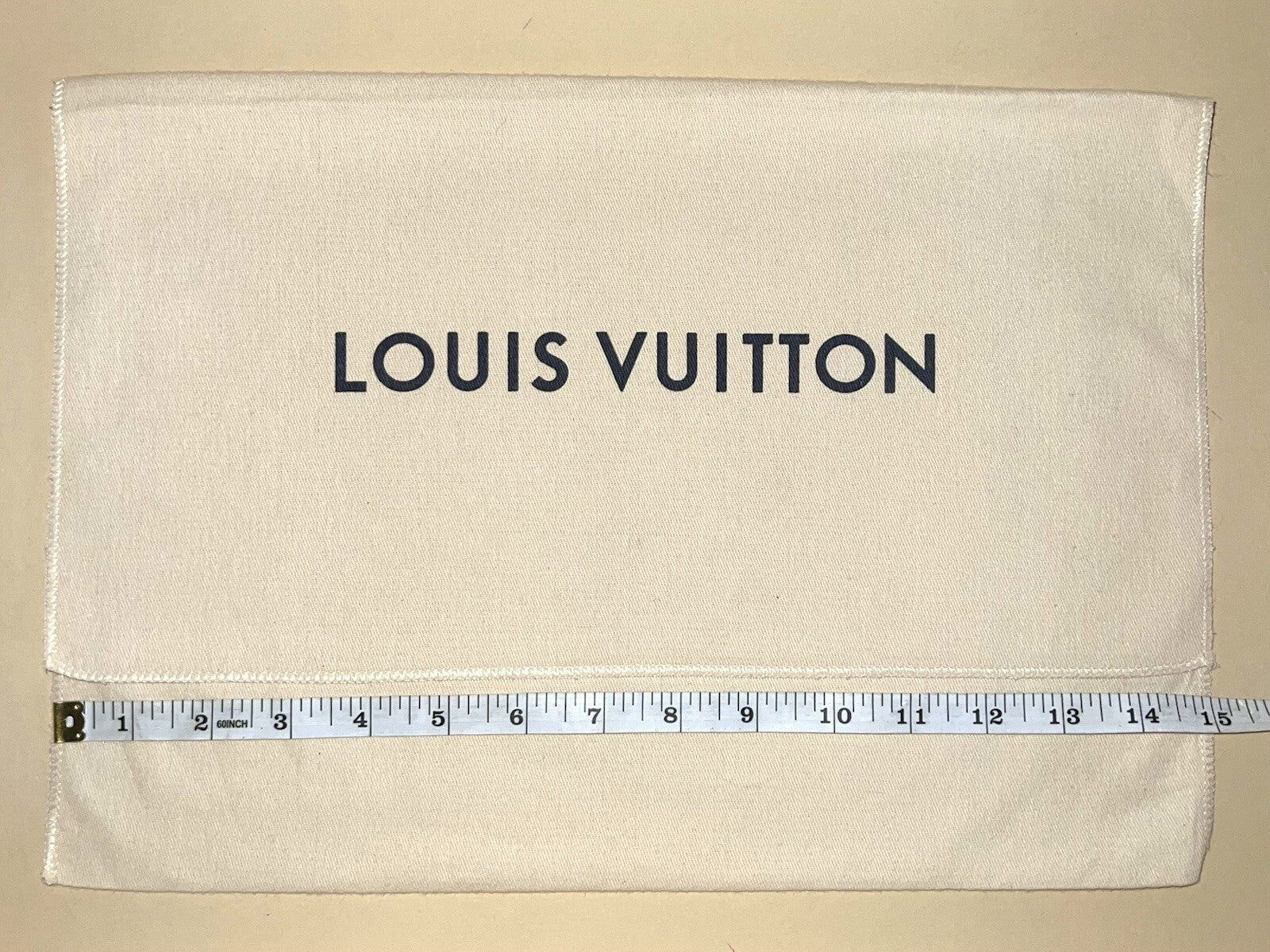 Louis Vuitton Dustbag Medium Envelope Flap 15 x 10 Bag Cover