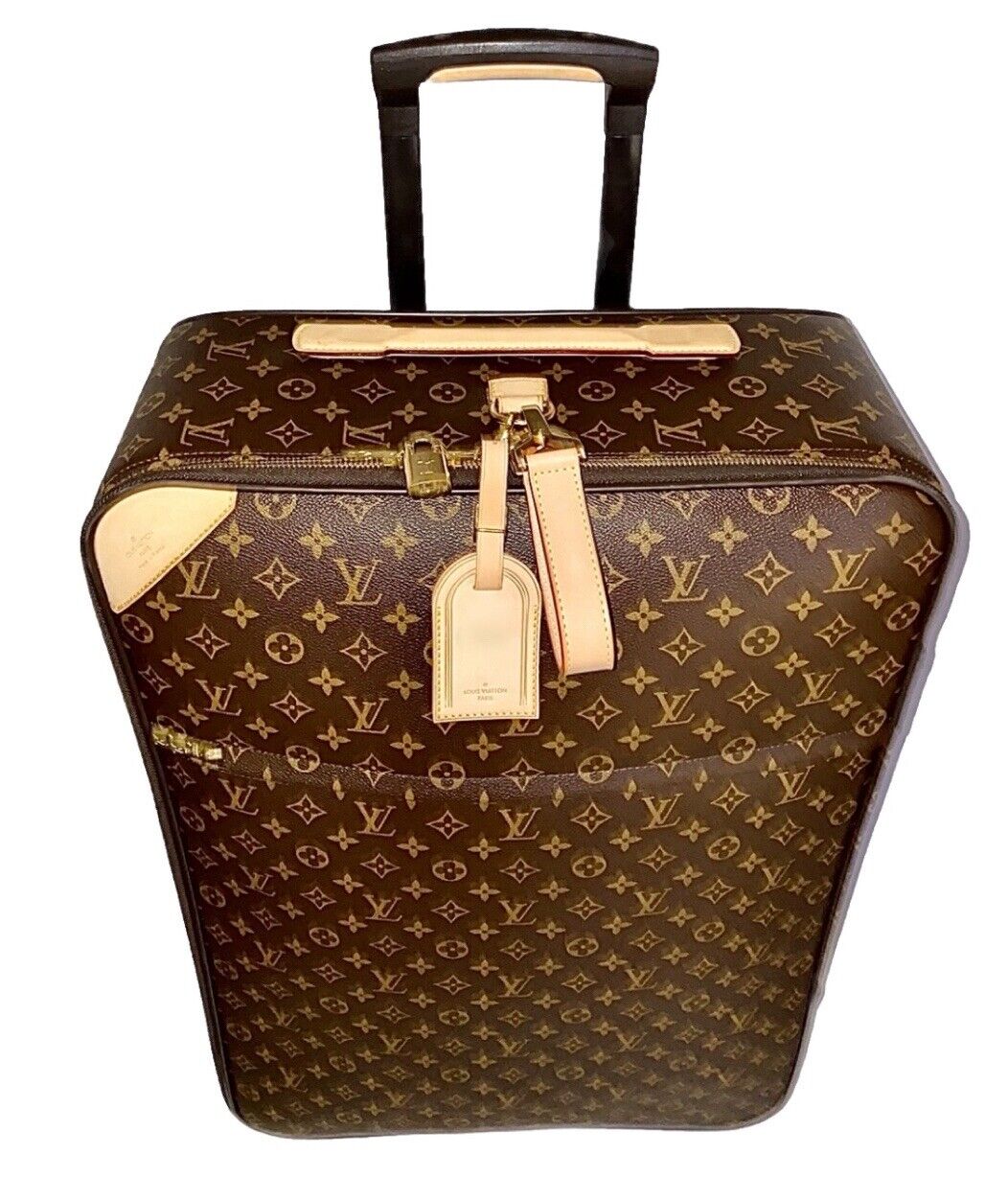 Louis Vuitton Pegase Suitcase Timeless Luggage Rolling Unisex Bag w/ COA 🔥