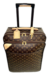 Louis Vuitton Business 55 Pegase Rolling Suitcase w/ Garment Bag + COA