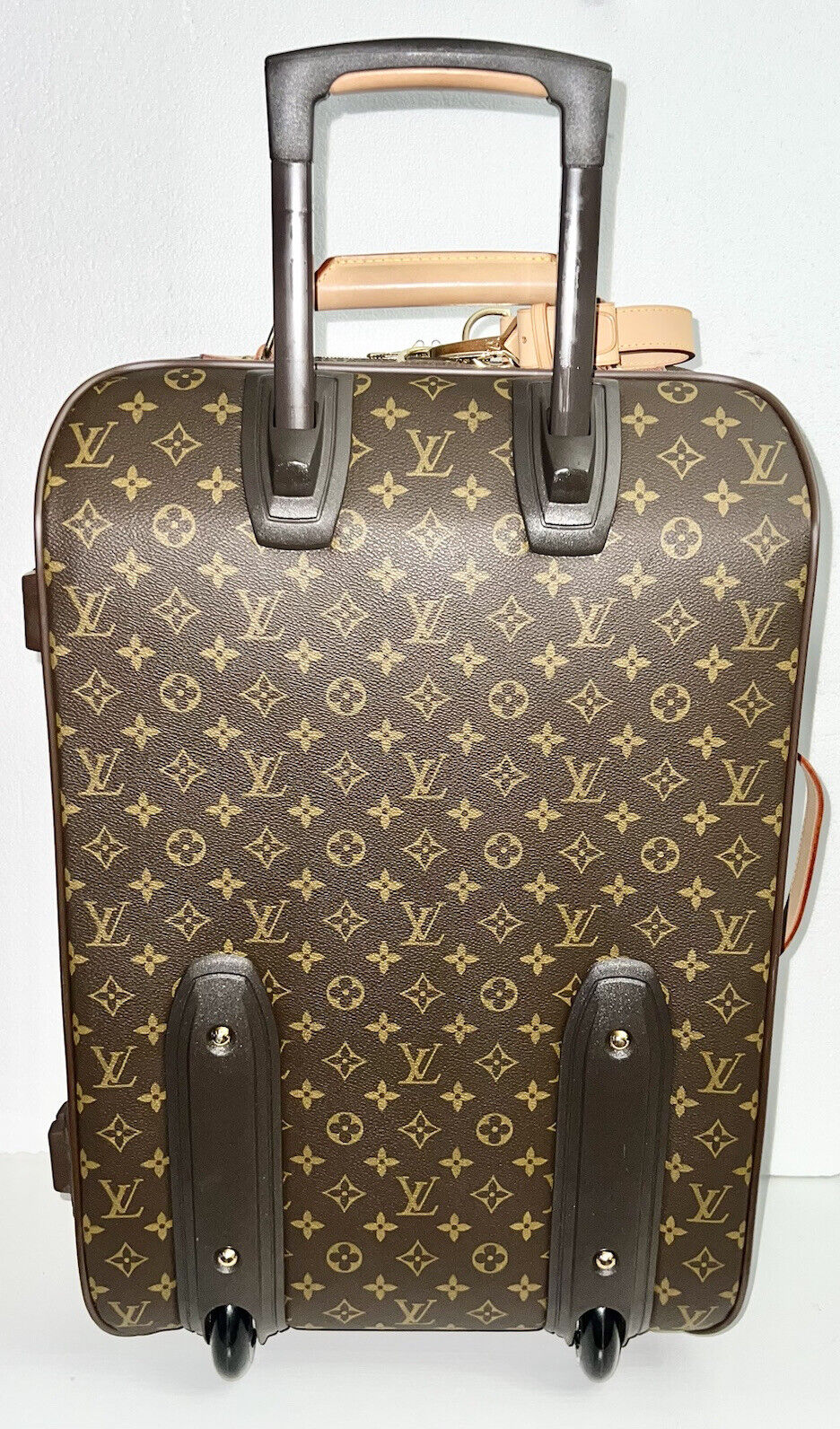 Authentic Louis Vuitton Pegase Timeless Rolling Cabin sz Suitcase Bag + COA