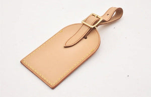 Louis Vuitton Name Tag w/ ES Initials Natural Vachetta Large - France
