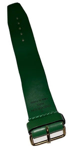 Louis Vuitton Green Leather Strap Poignet Loop Goldtone Metal