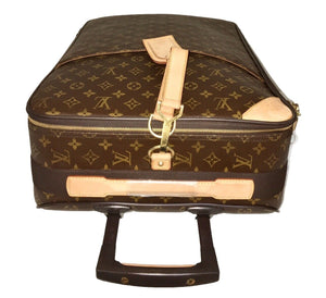 Louis Vuitton Pegase 55 Suitcase Classic w/ Name Tag Lock Key + COA