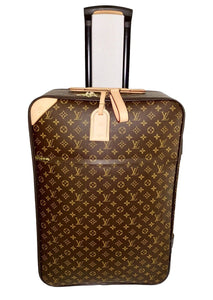 Louis Vuitton Pegase Suitcase Timeless Luggage Rolling Unisex Bag w/ COA 🔥