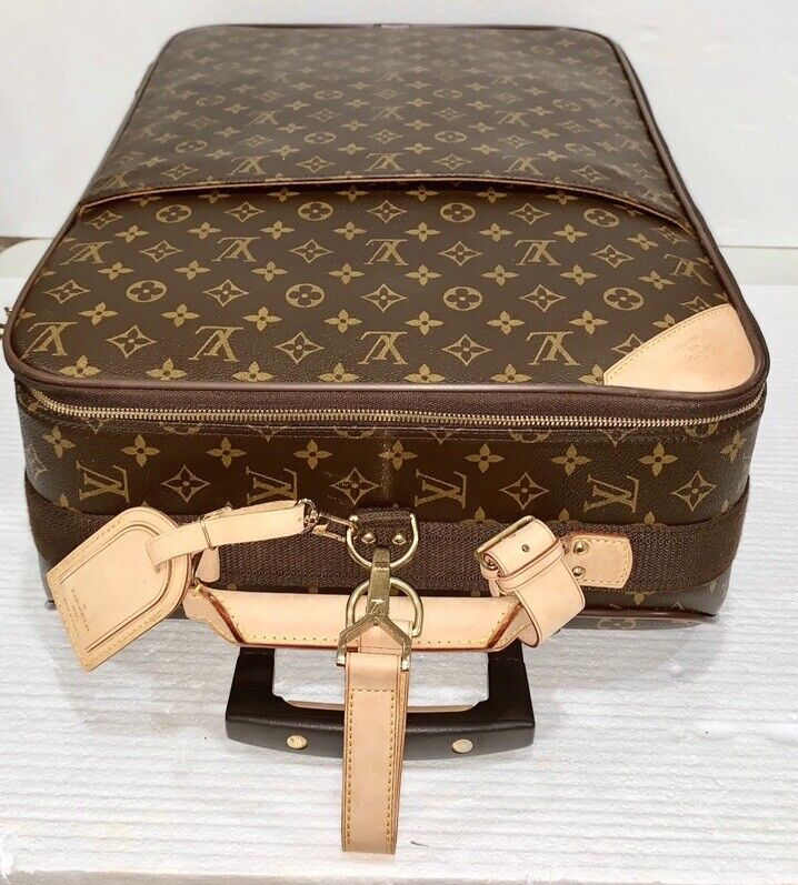 Louis Vuitton Pegase Classic Carry Rolling Suitcase w/ Tag Dust-bag