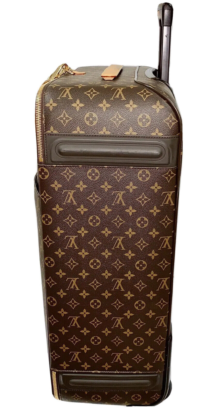 Louis Vuitton Pegase 65 Classic Monogram Bag Luggage w/ Garment Hanger COA