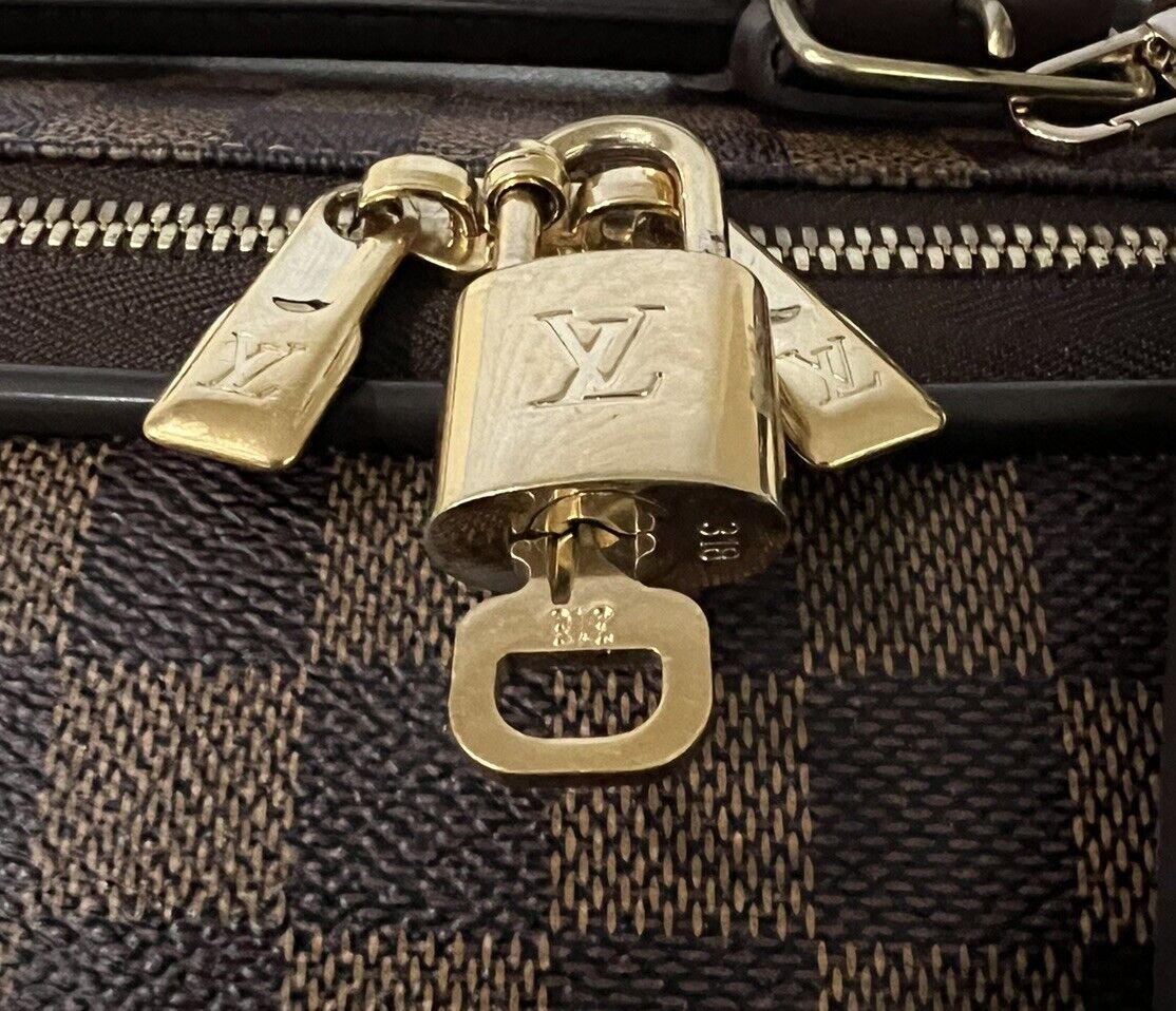 Louis Vuitton Lock 318 Key Goldtone - Padlock 1 Set #318 Authentic 🔐