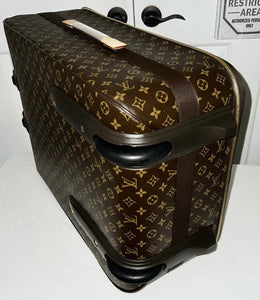 Louis Vuitton Pegase Suitcase Bag Monogram Luggage + Garment Bag 🎊