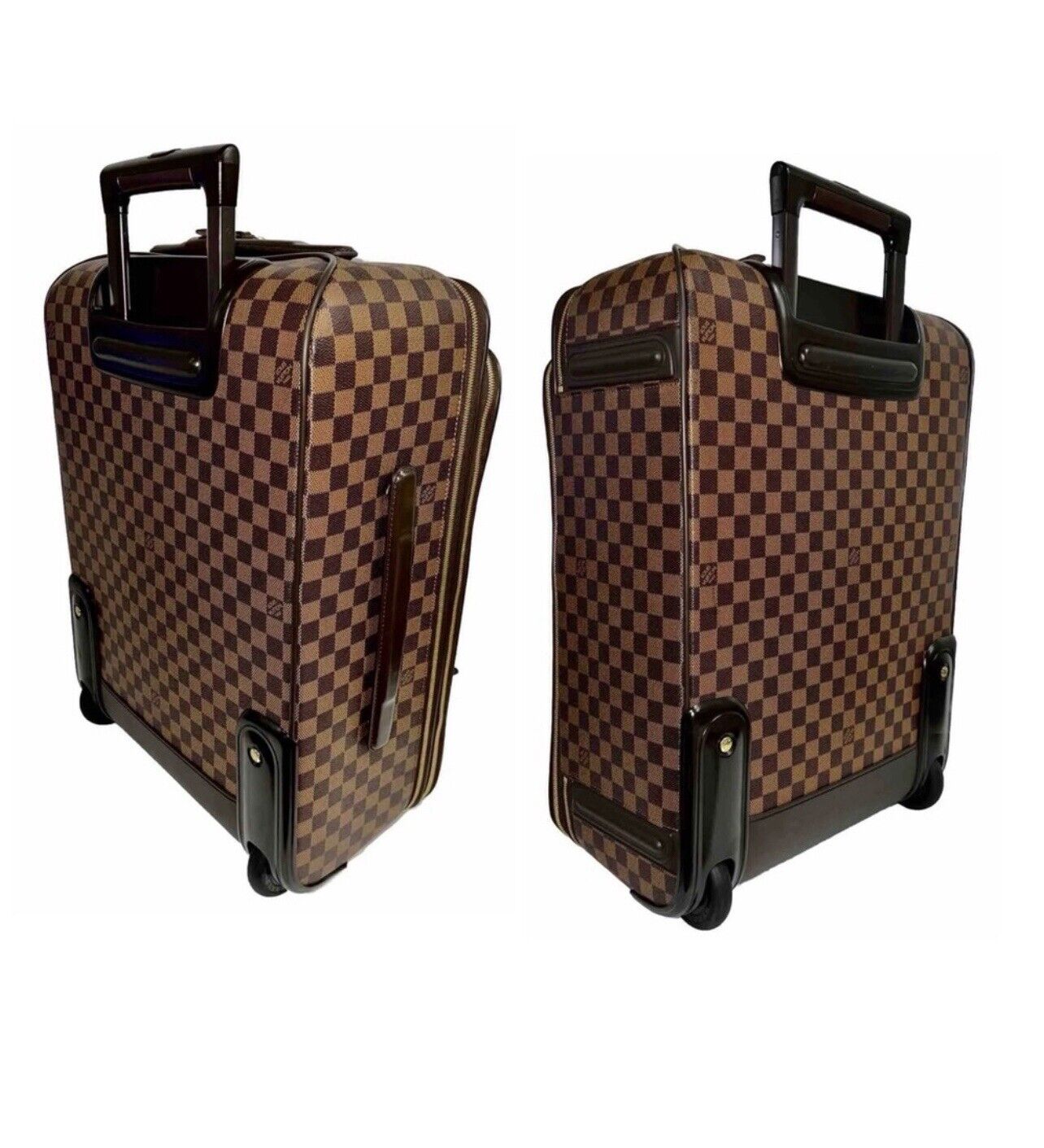 Louis Vuitton Business Pegase Suitcase w/ Lock Key Damier Ebene w/ COA