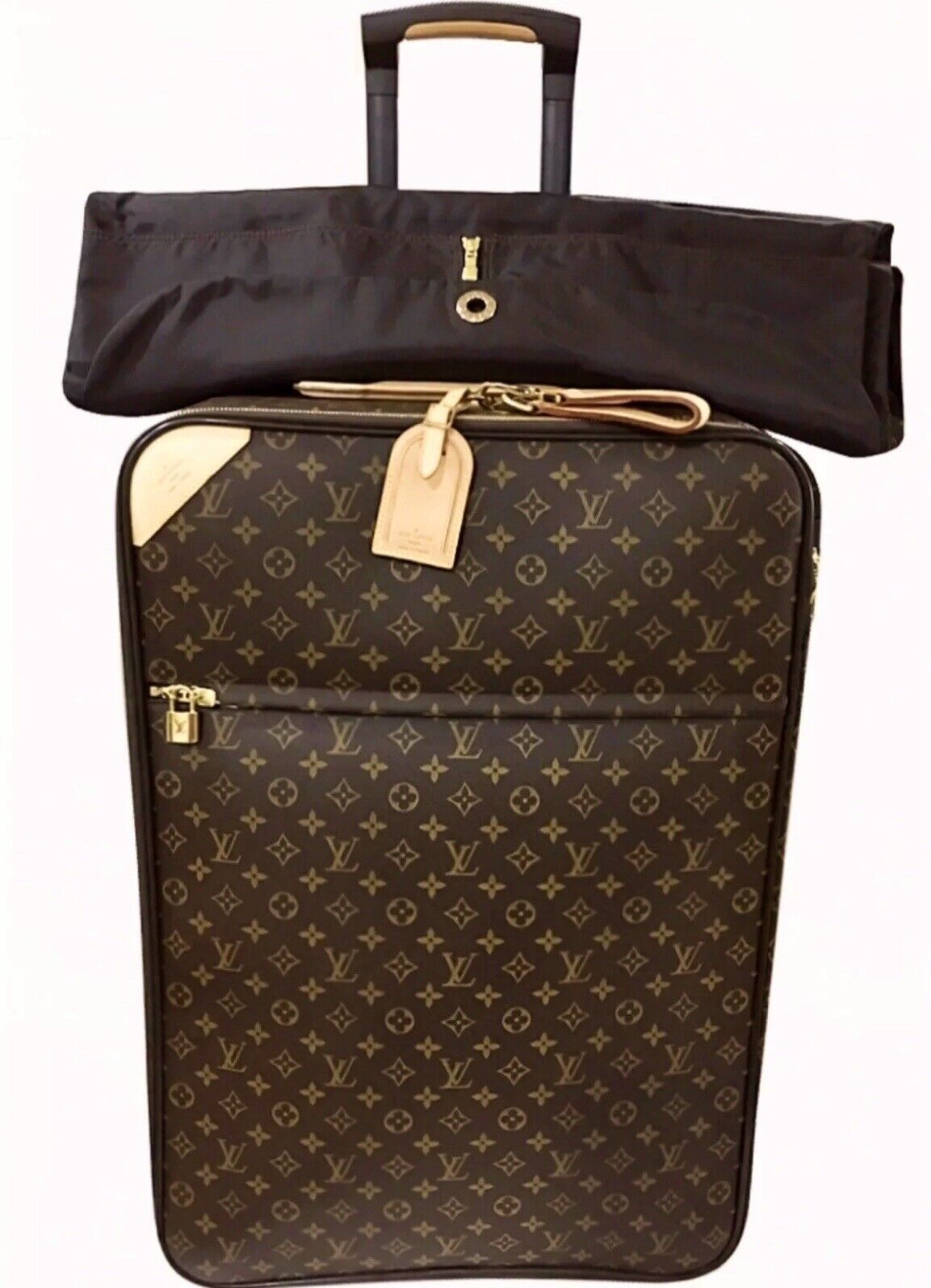 Louis Vuitton Pegase Timeless Rolling Luggage Suitcase Monogram UEC