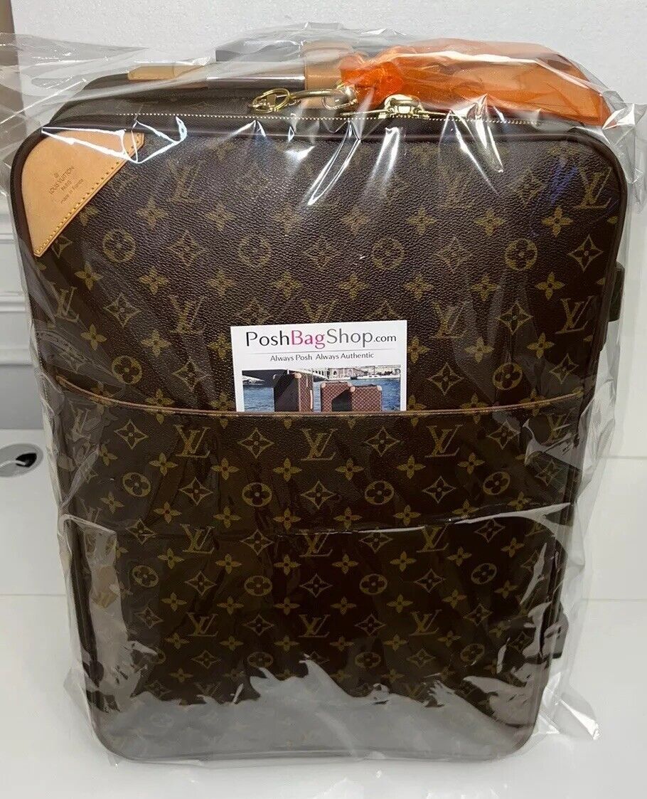 Louis Vuitton Pegase 55 Timeless Suitcase Bag w/ COA ⭐️