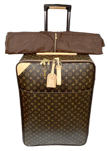 Louis Vuitton Business Pegase 65cm Suitcase Bag w/ Garment Dust-bag Hanger