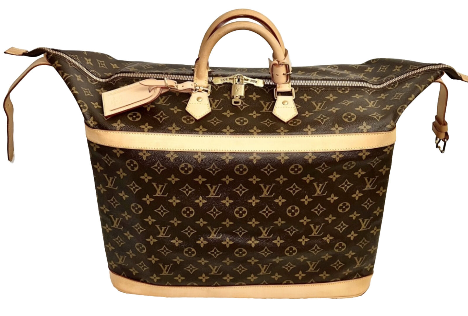 Louis Vuitton Cruiser Timeless Travel Tote Bag Authentic 🍁45