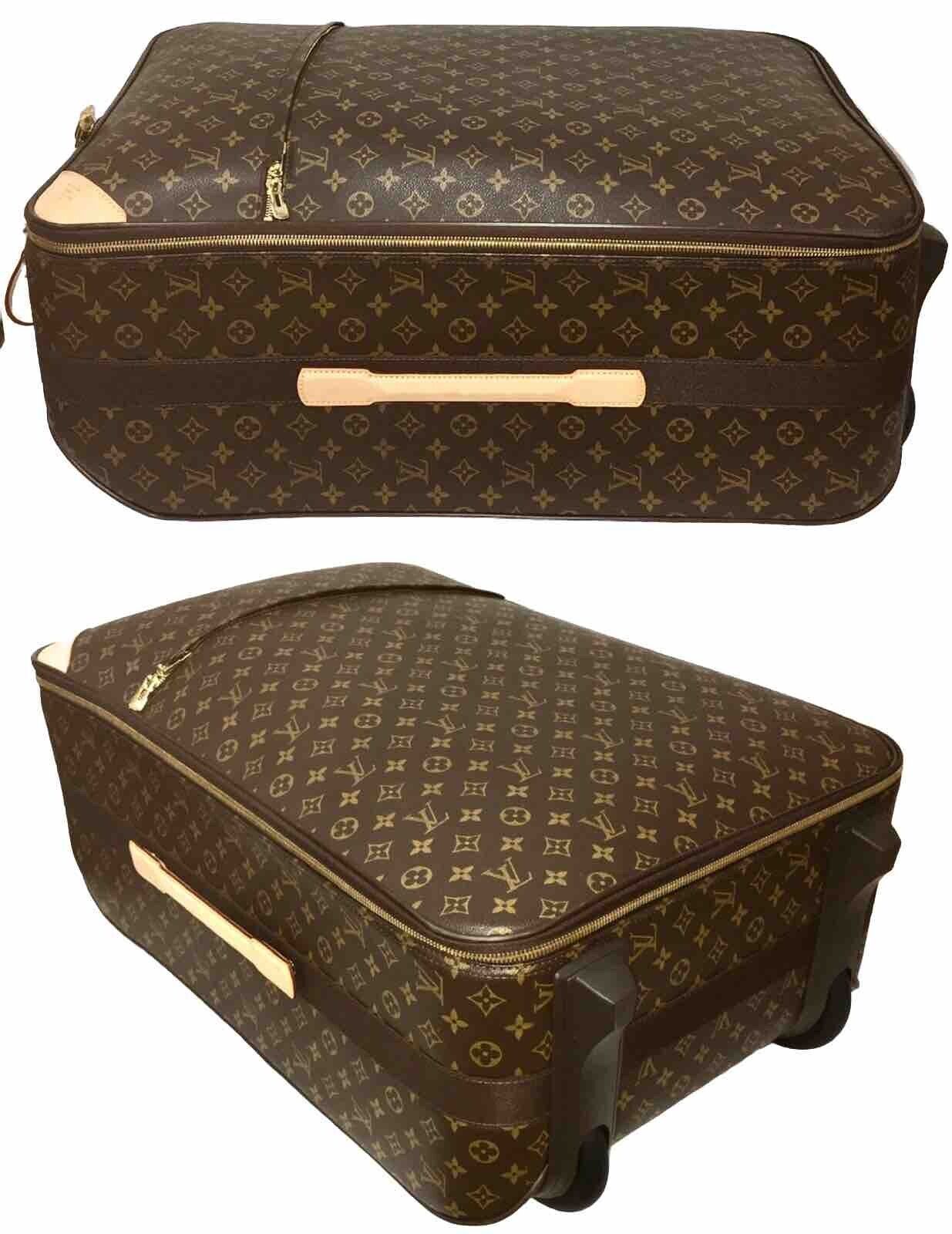 Louis Vuitton Pegase Timeless Rolling Luggage Suitcase Monogram UEC