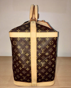 Louis Vuitton Cruiser Tote Monogram Bag w/Dust Cover Tag Lock Strap COA