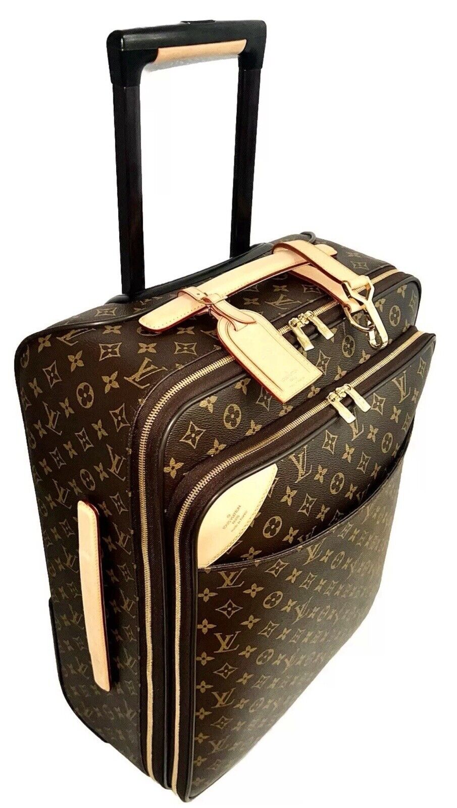 Louis Vuitton Business 55 Pegase Rolling Suitcase w/ Garment Bag + COA