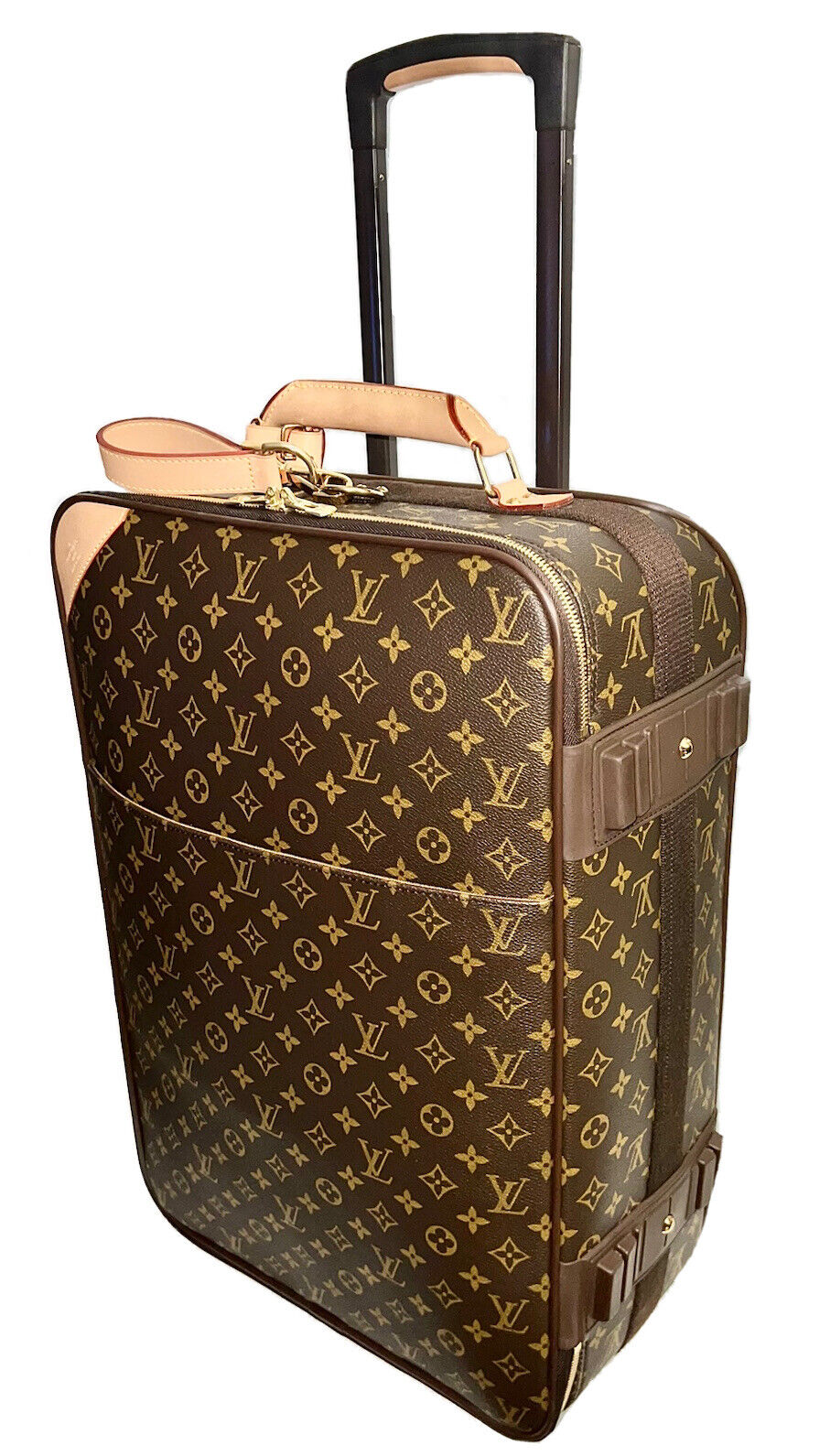 Louis Vuitton Pegase Monogram Suitcase 55 Classic Bag w/ Dust-bag & COA