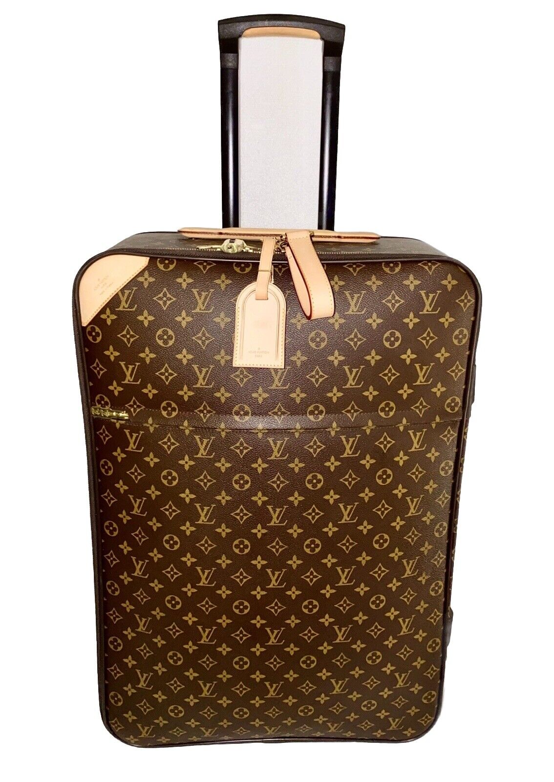 Louis Vuitton Pegase 70 Suitcase Timeless Unisex Luggage XL Bag UEC