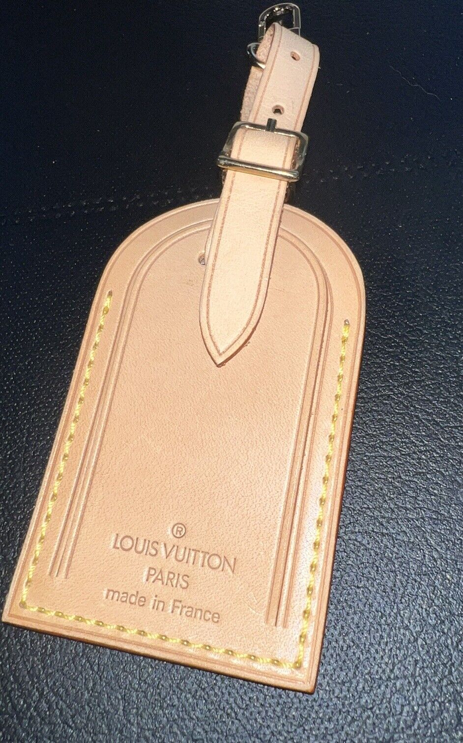 Louis Vuitton Luggage Name Tag Large Authentic -001  🇫🇷