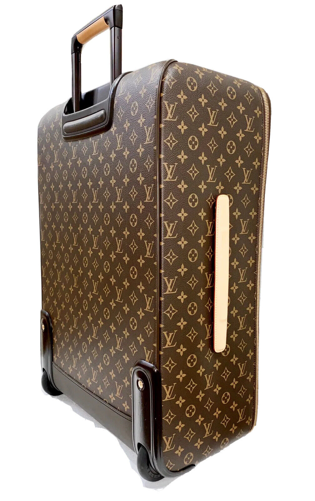 Louis Vuitton Pegase 65 Classic Monogram Bag Luggage w/ Garment Hanger COA