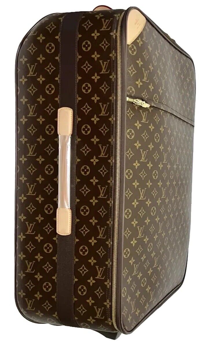 Louis Vuitton Pegase Suitcase Bag Monogram Luggage + Garment Bag 🎊