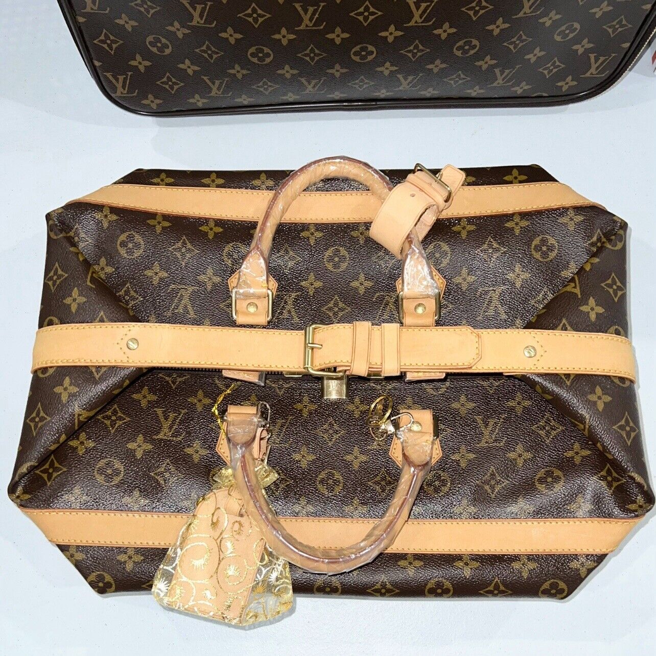 Louis Vuitton Cruiser Timeless Travel Tote Bag Authentic 🍁45